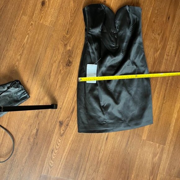 Bardot Black Mini Dress - Picture 5 of 11